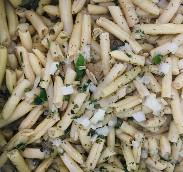 - Wachsbohnensalat -