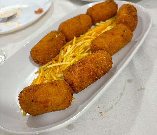 Croquetas caseras Jamón y bacalao