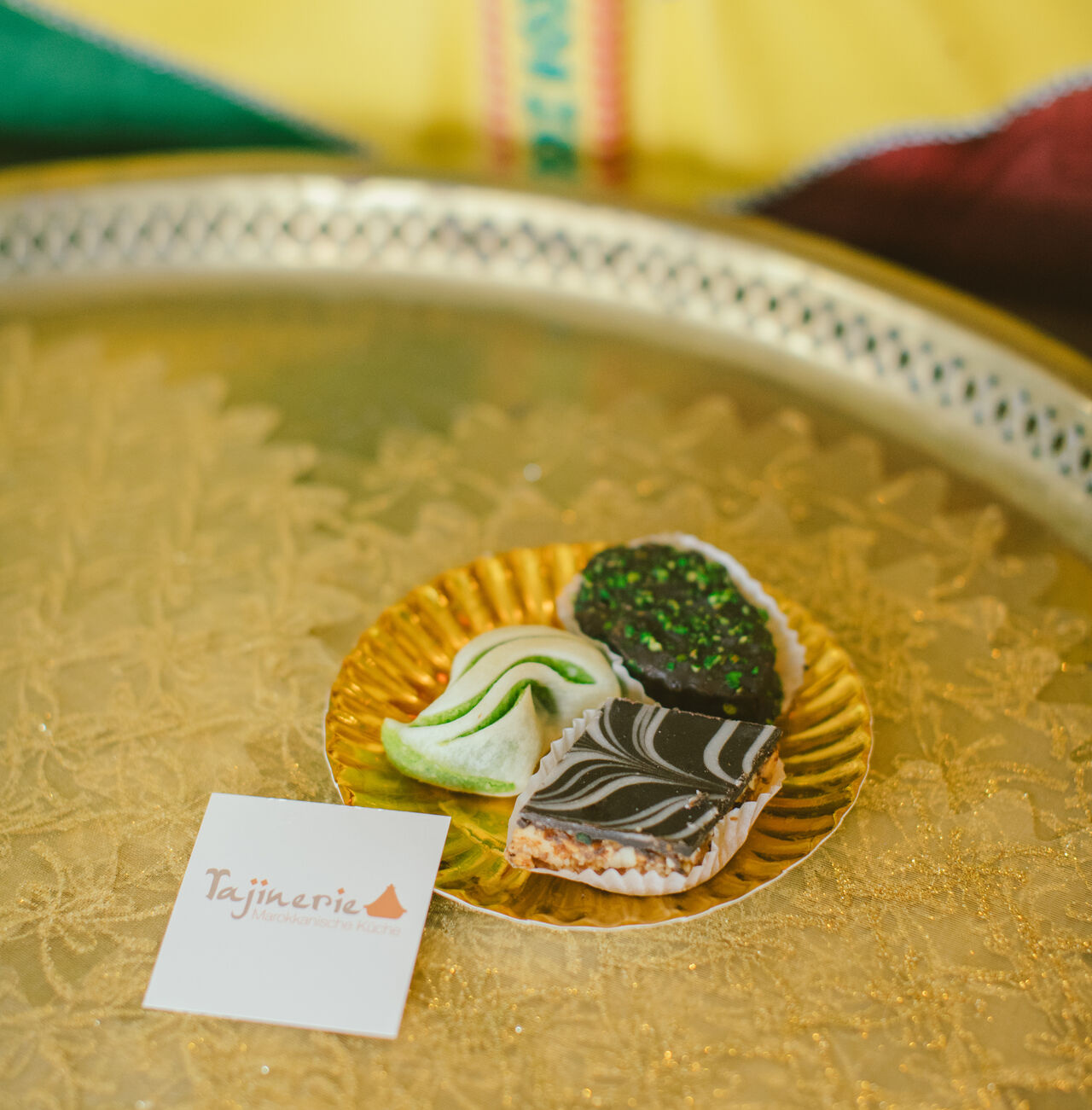 Feinstes handgearbeitetes Gebäck mit edlen Zutaten.