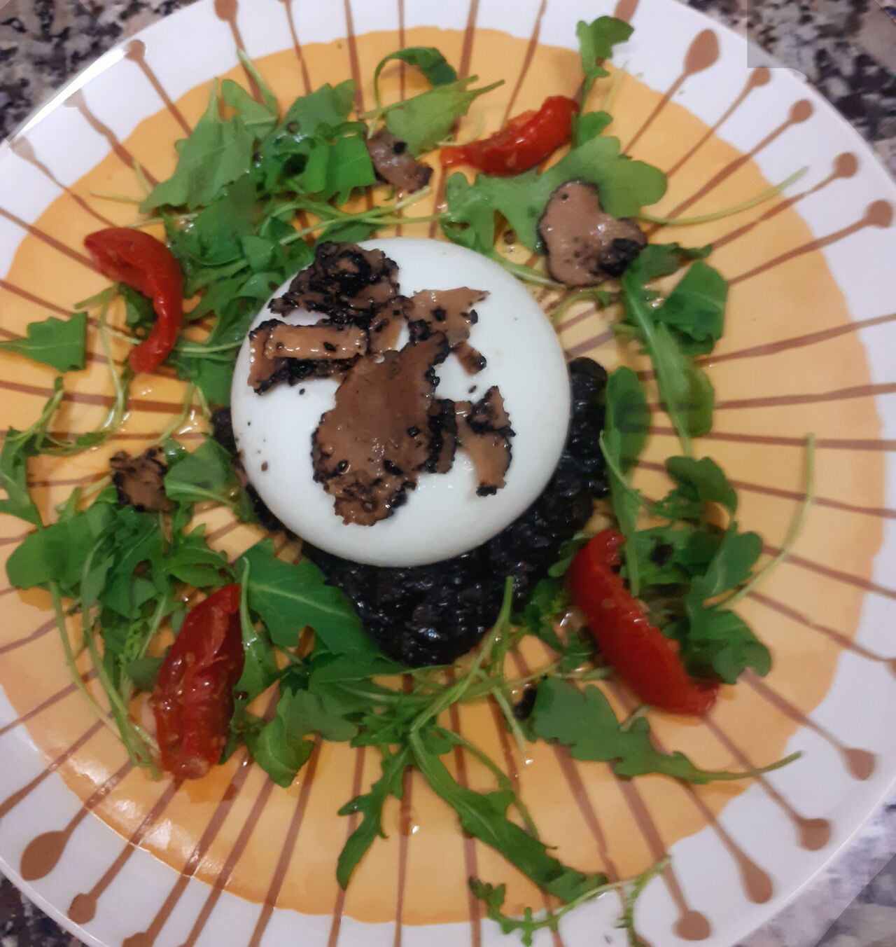 Buratta truffée