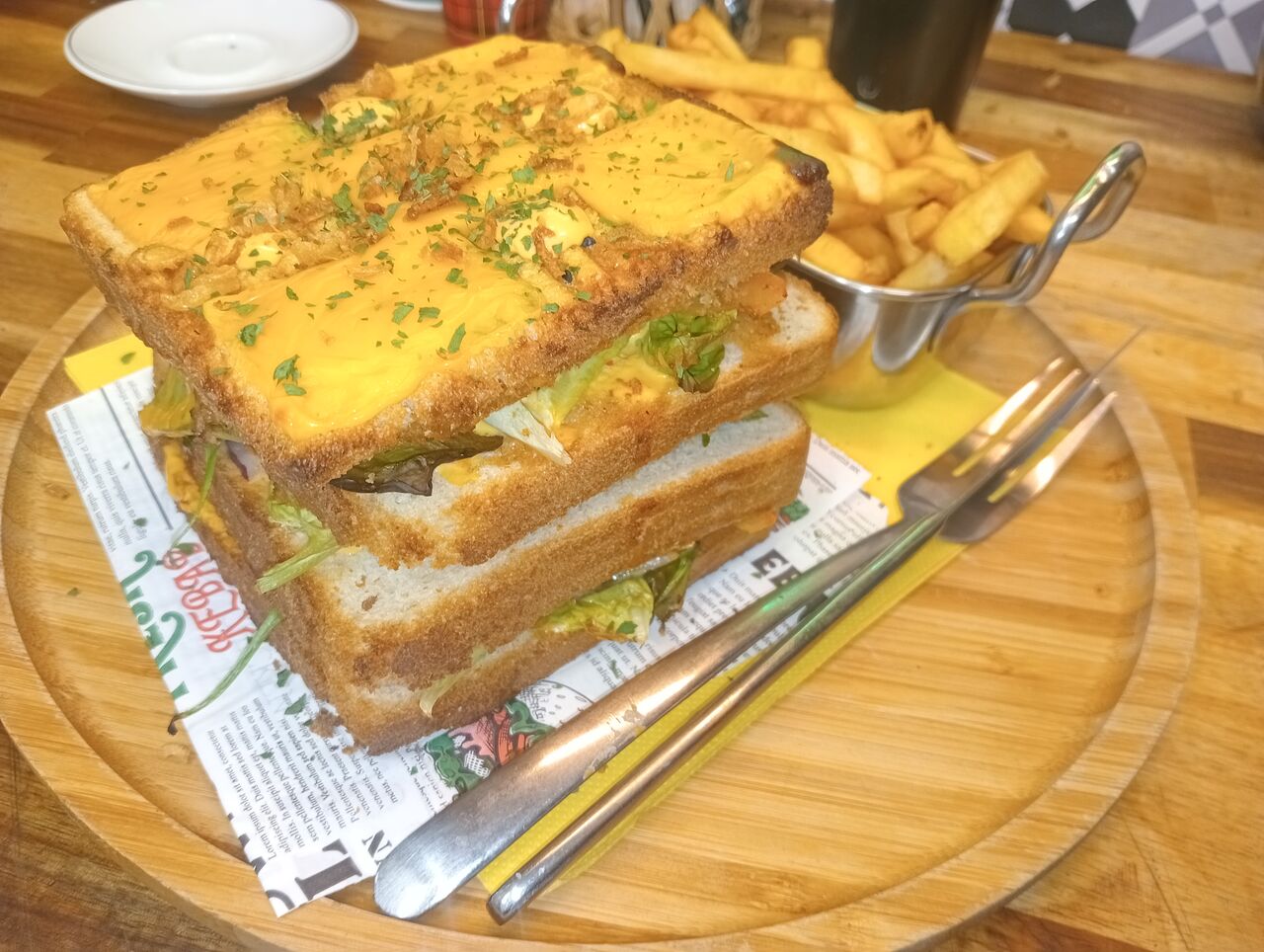 HAMMER gratiné cheddar H3