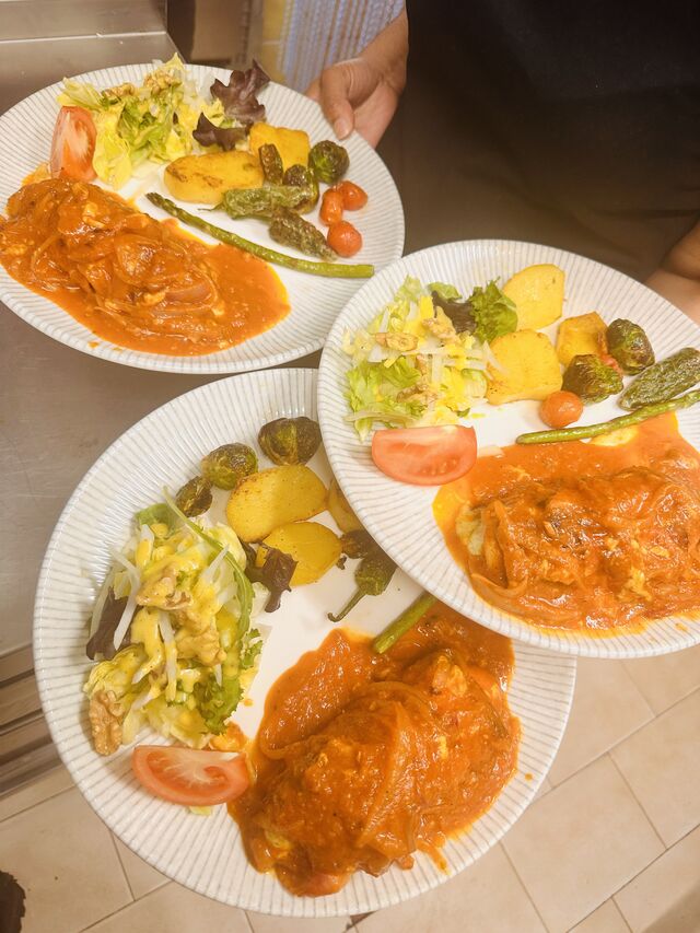 Chicken and bacon rulo