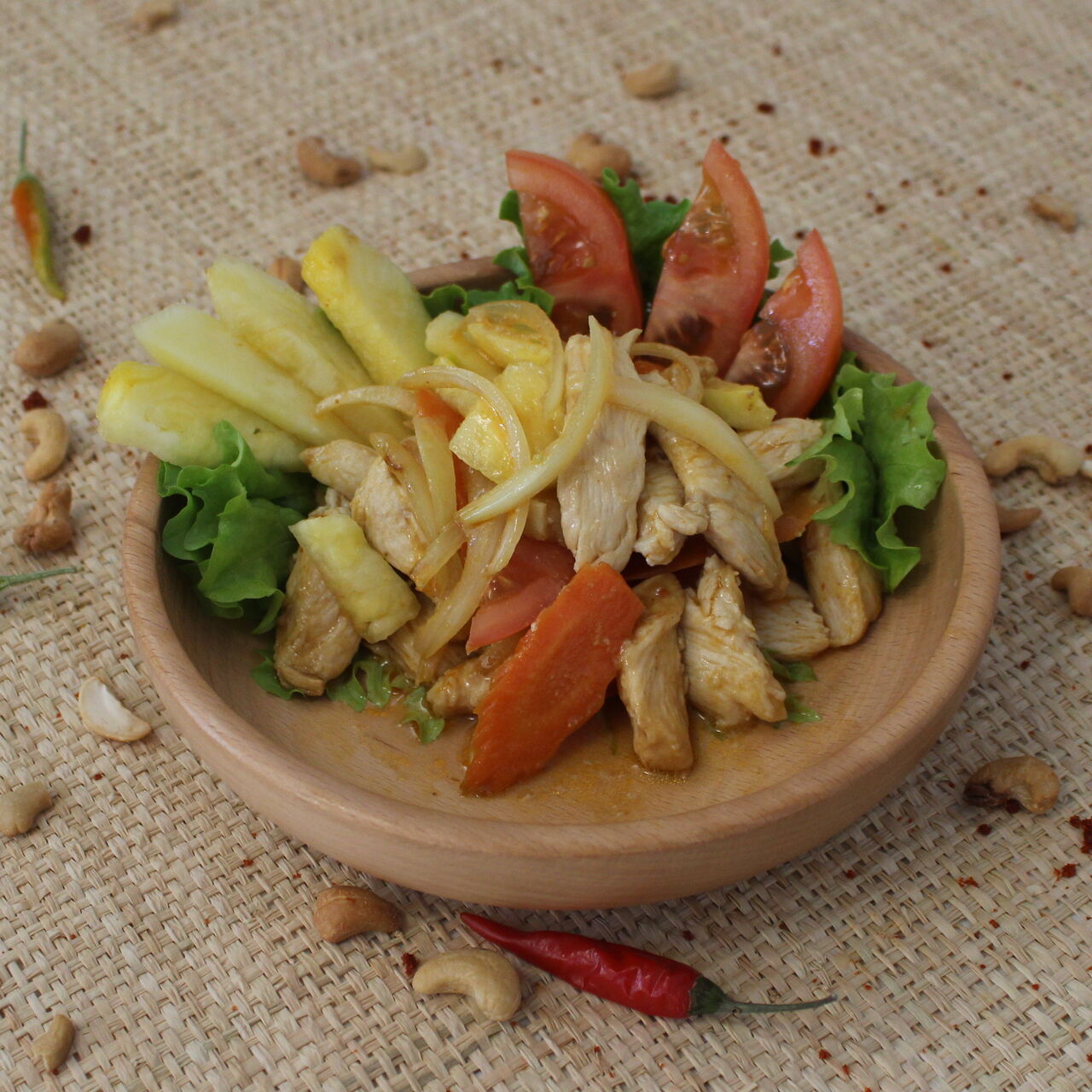 Poulet à la sauce aigre-douce