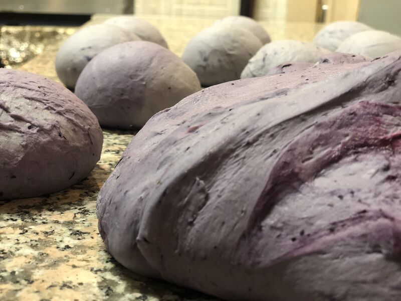 Il nostro impasto al mirtillo che ha avuto successo al Campionato Mondiale della pizza 2019!