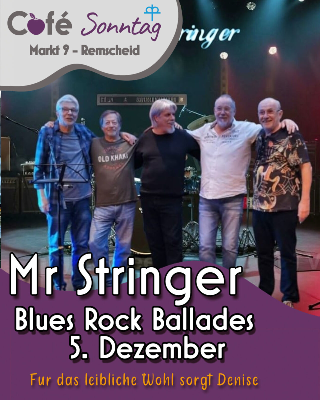 5.12. Mr. Stringer Band !🎵♥️🎤🎸 Rock, Blues,
