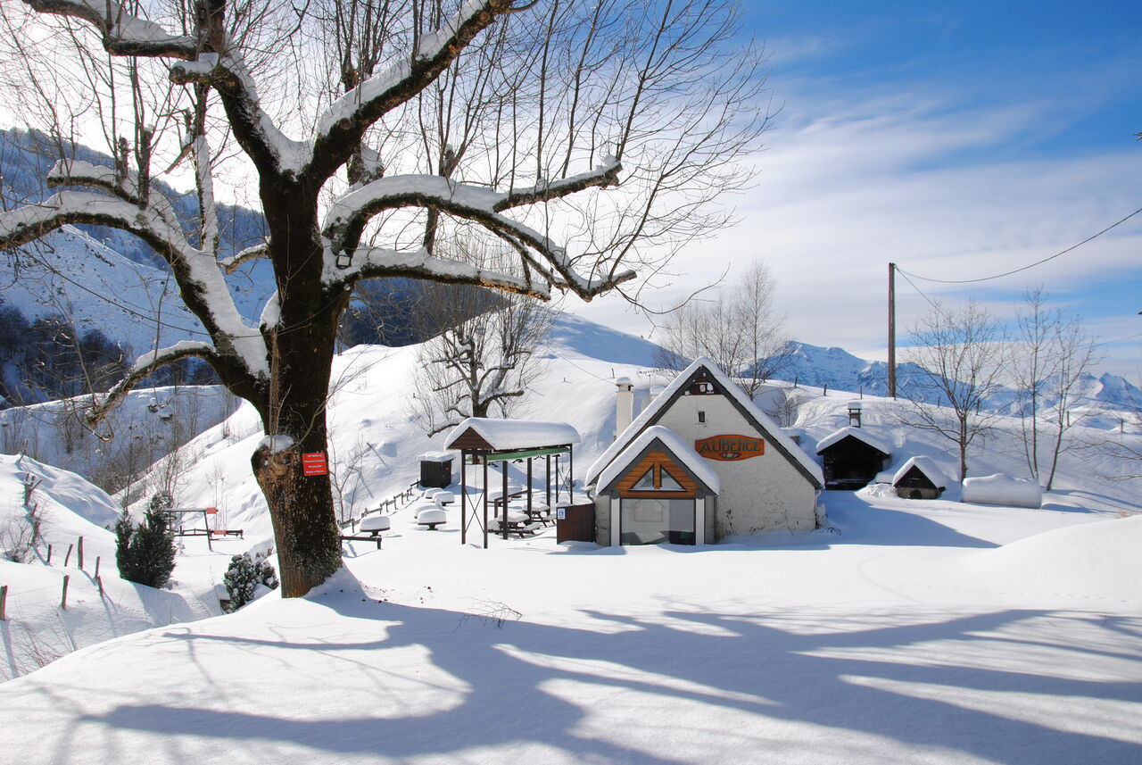 L'Arrioutou sous la neige en hiver 2019