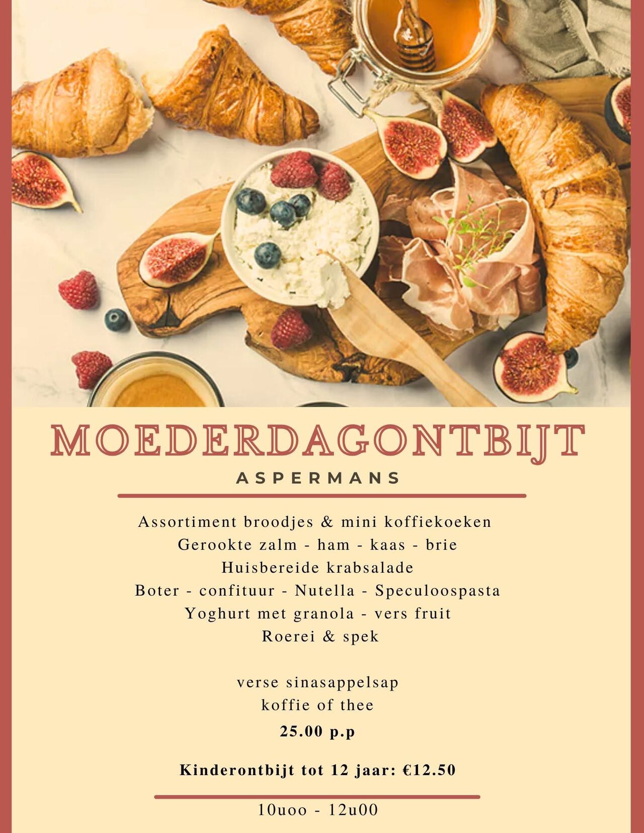 Moederdagontbijt