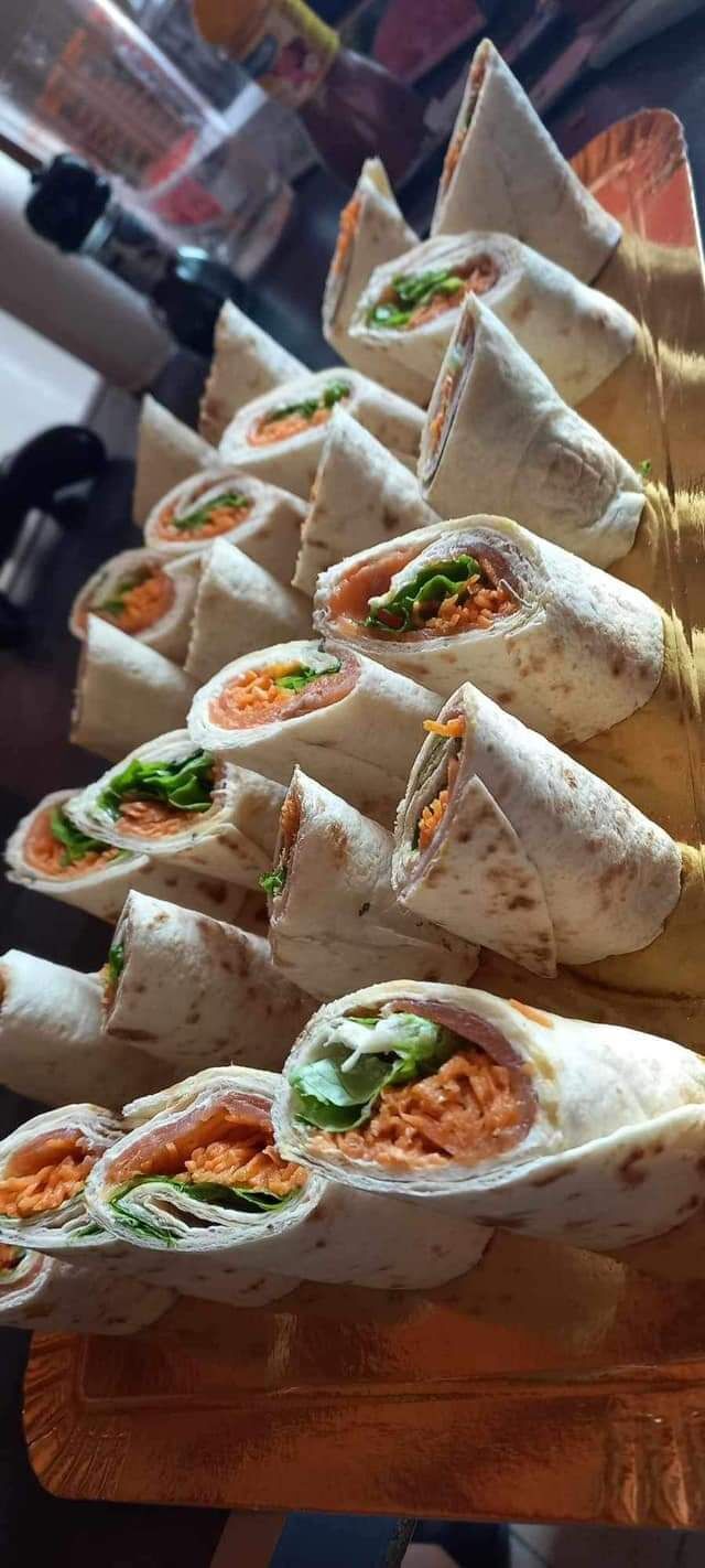 Wraps au saumon fumé 