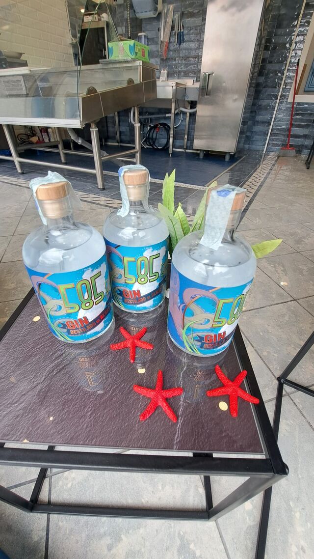 gin 585.5 con alghe di mare