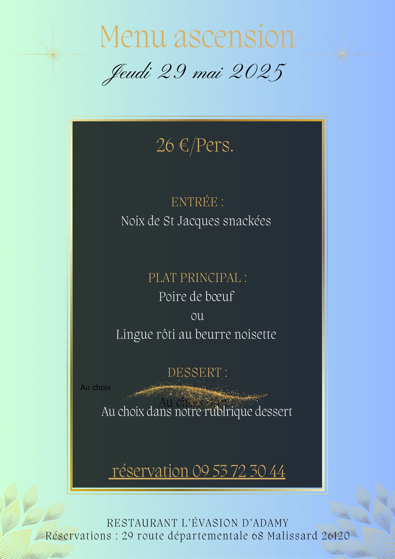 Jeudi de l'ascension