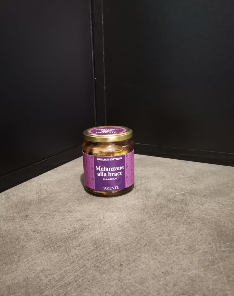 Aubergines grillées à l'huile d'olive 280g=8.50€ 