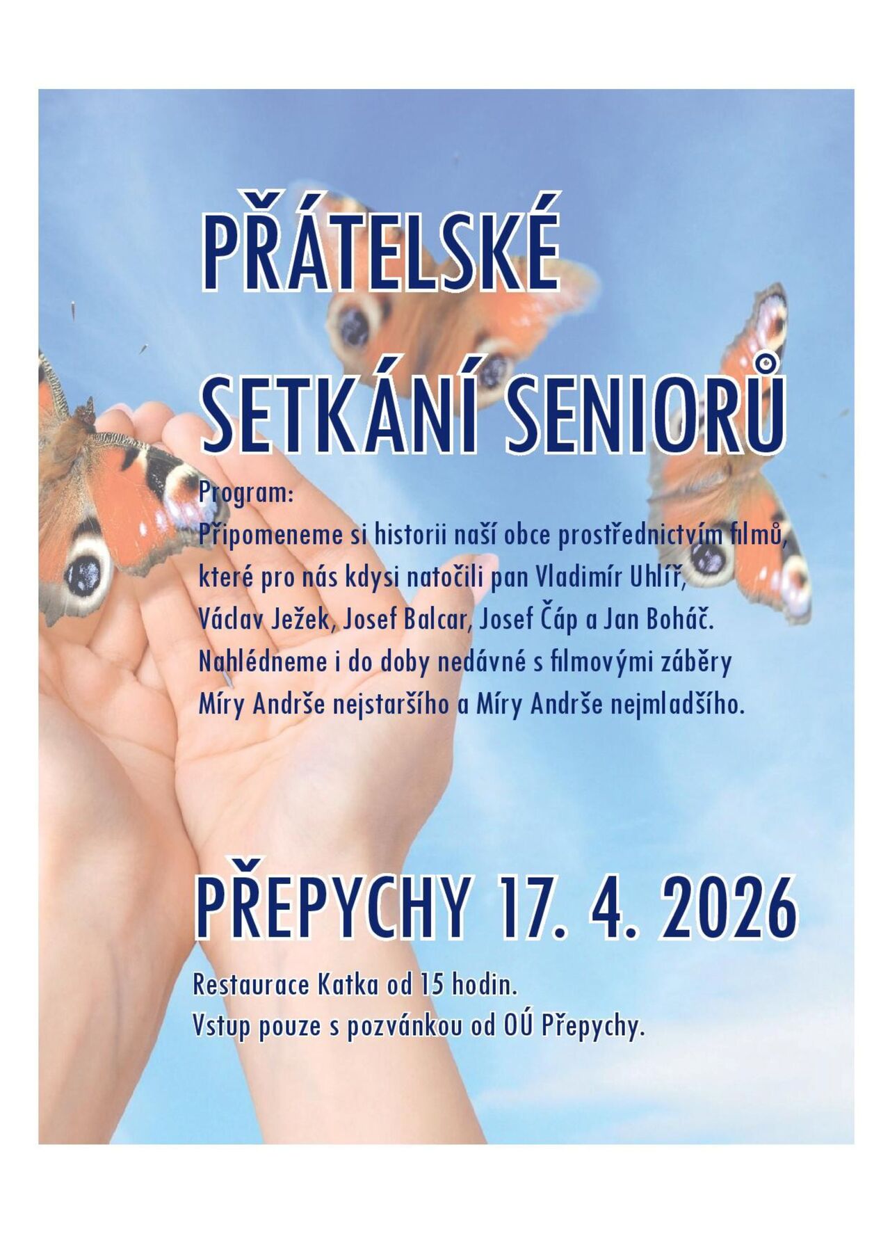 Přátelské setkání seniorů