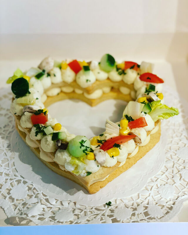 version salé.
Surprenant Non? non ( ici crème de munster et légumes)