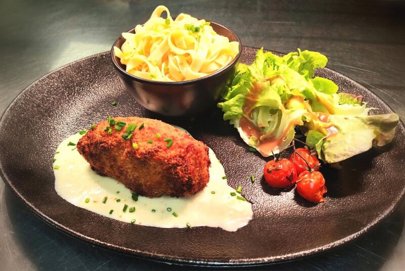 Cordon bleu maison & tagliatelles