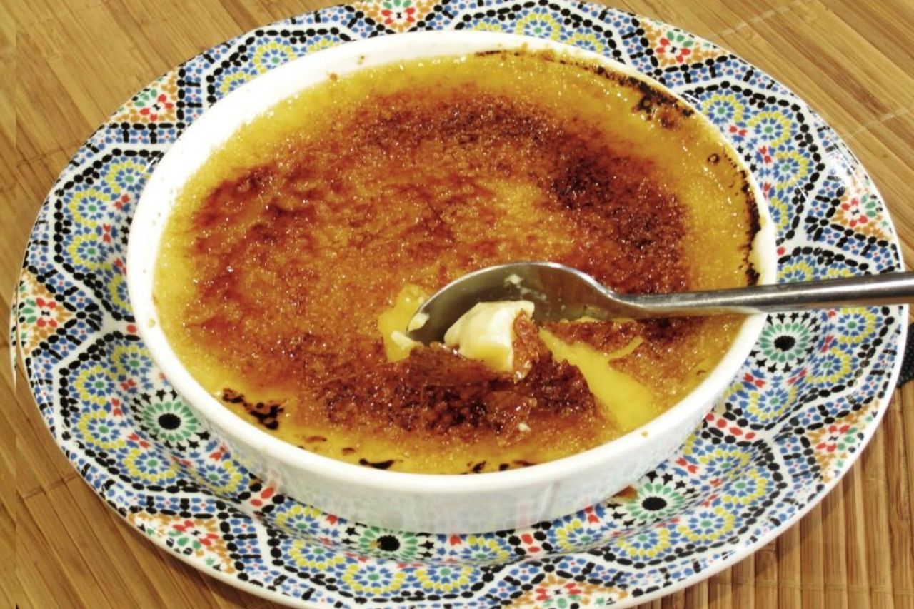 Nos desserts : la crême brûlée