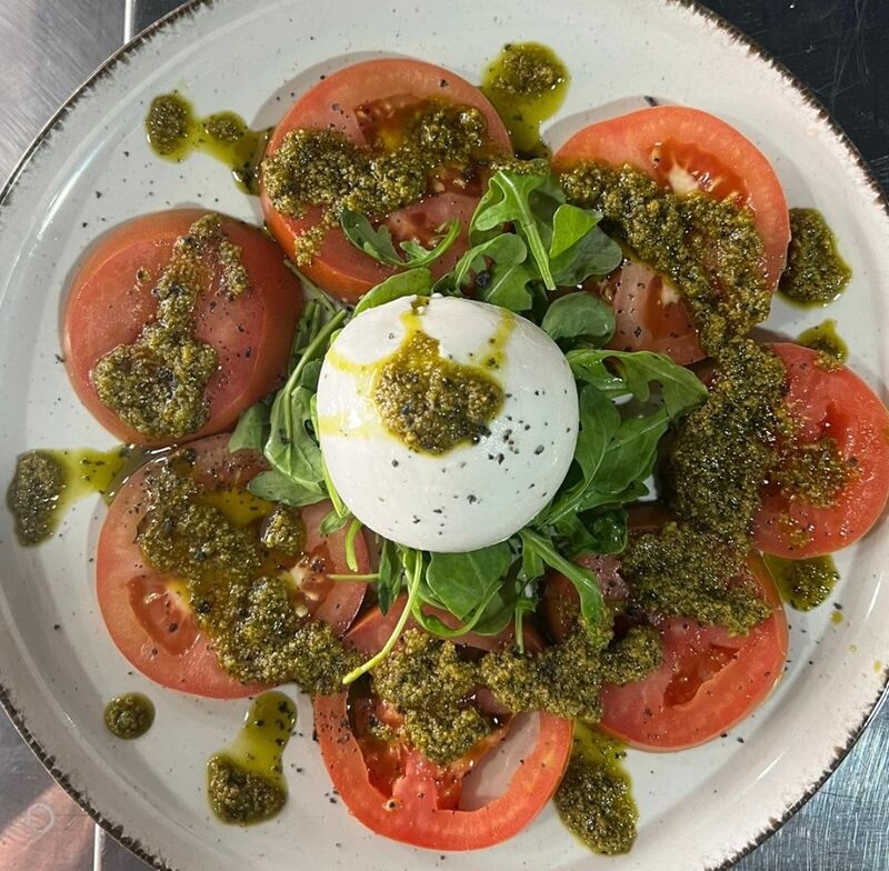 Ensalada de burrata