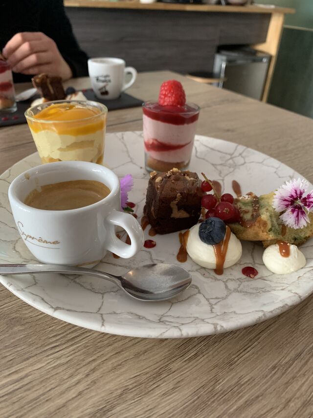 Café très gourmand 