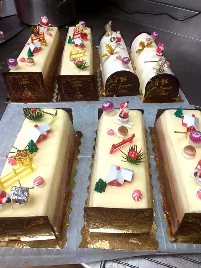 Bûches de Noël maison