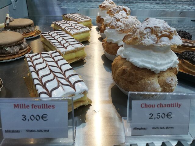 Pâtisseries individuelles