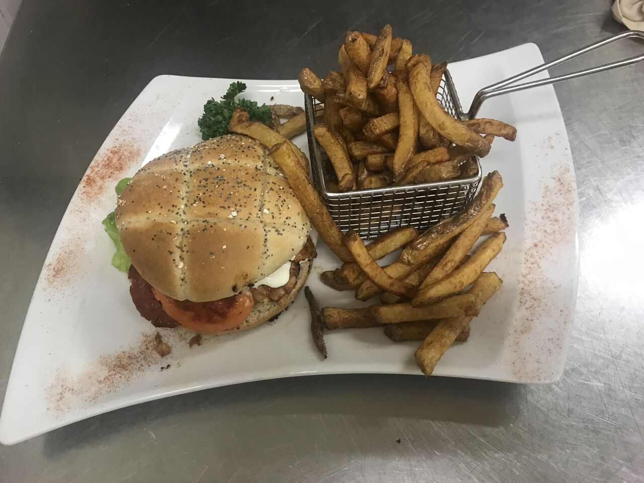 Burger saint Jacques 