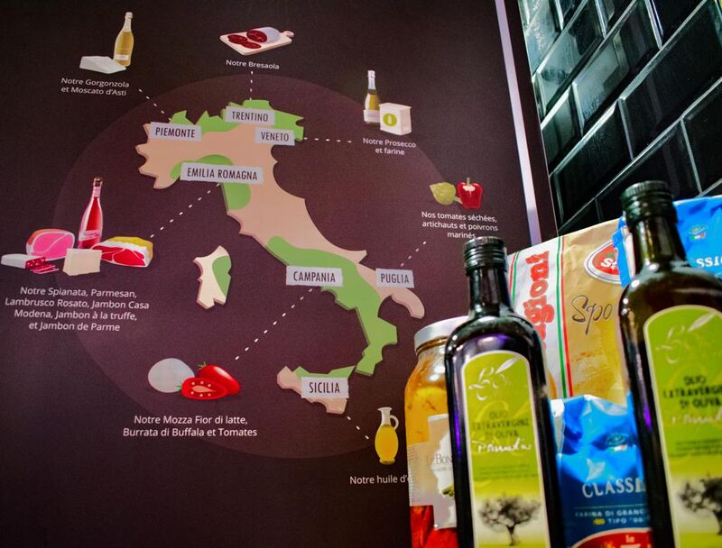 Nos produits 100 % italiens