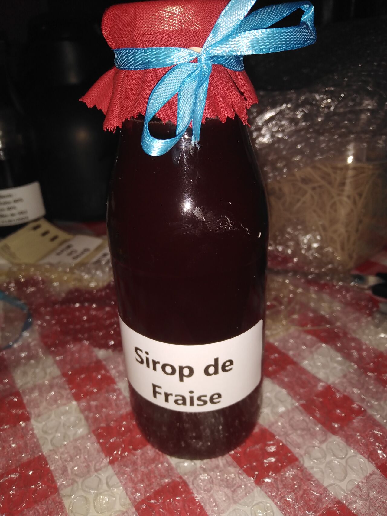 Sirop de Fraise 4.50€