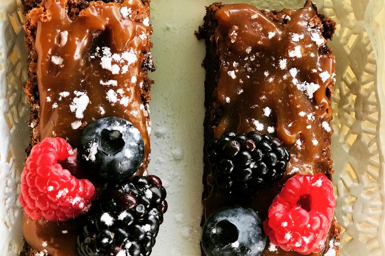 Salted Caramel Brownie