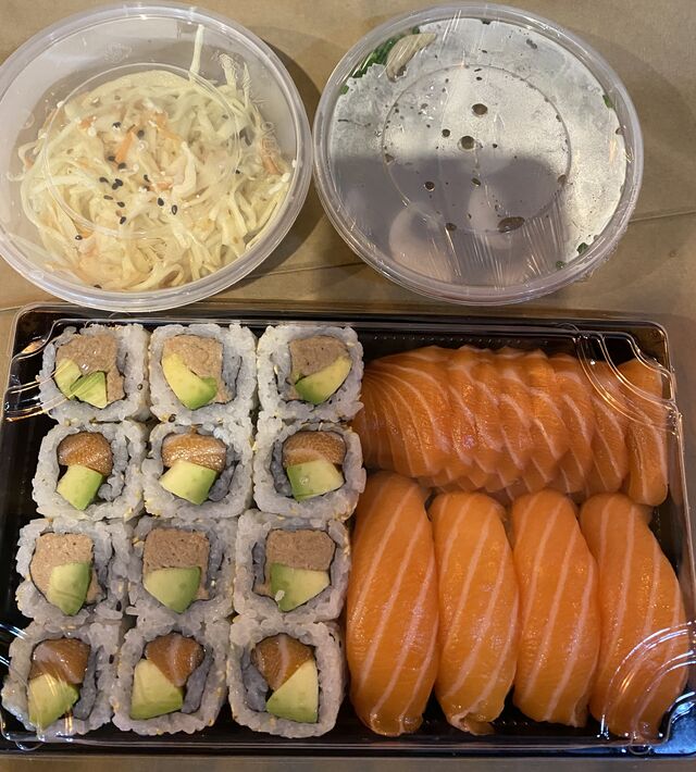 Menu sushi box