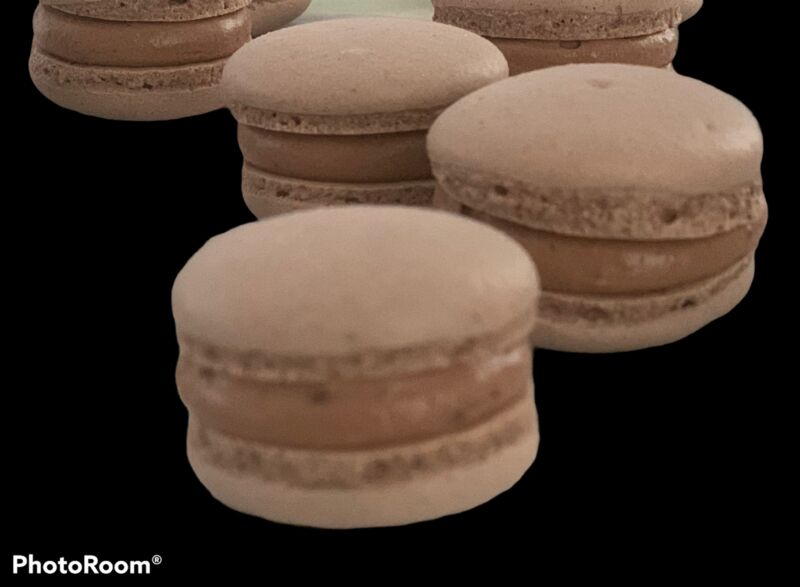 Macaron chocolat lait 