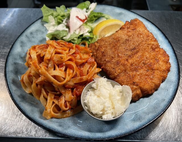Escalope de veau milanaise maison
