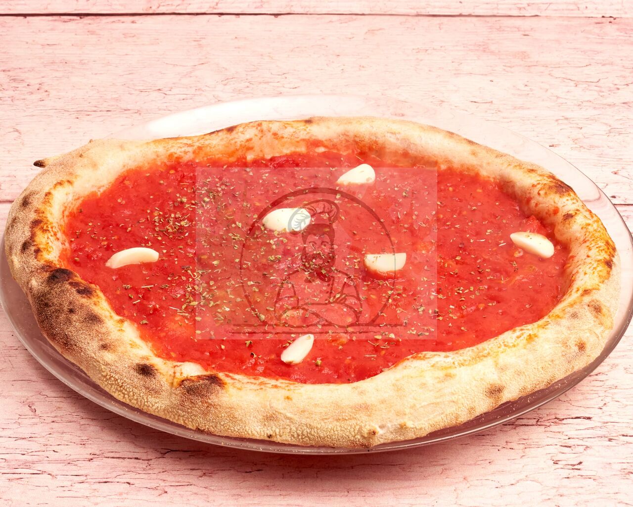 MARINARA
tomate, ail, huile d'olive, origan