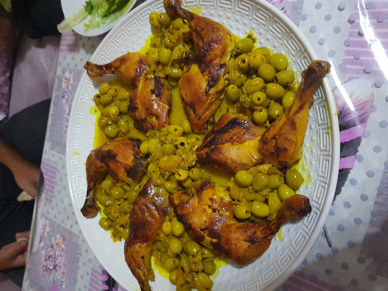 Tajine poulet olive 