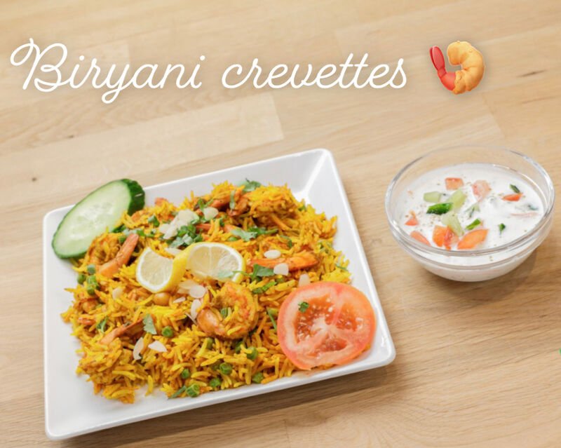 Biryani crevettes 