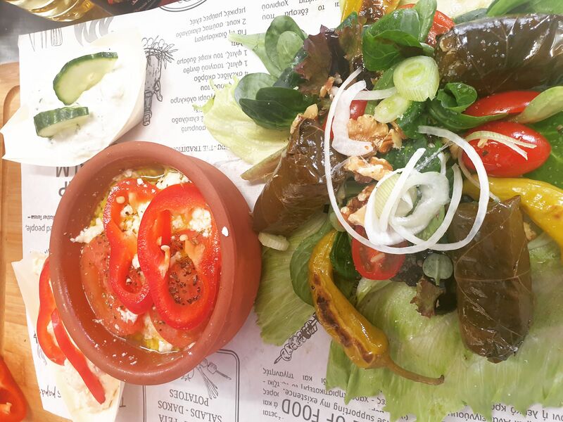 Kleine Vorspeise Teller 