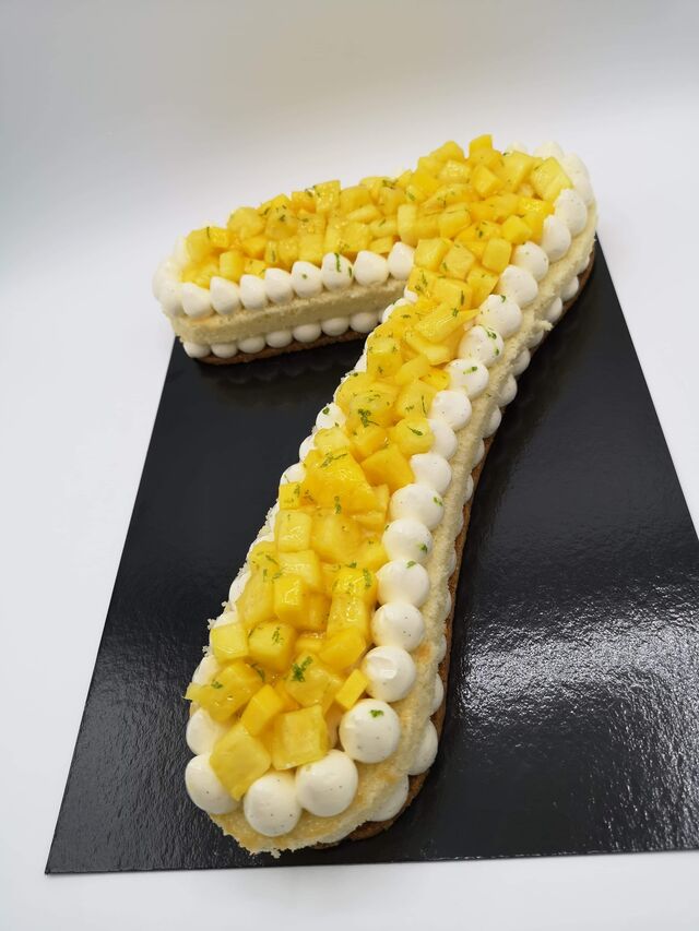 Numbercake fruit exotique