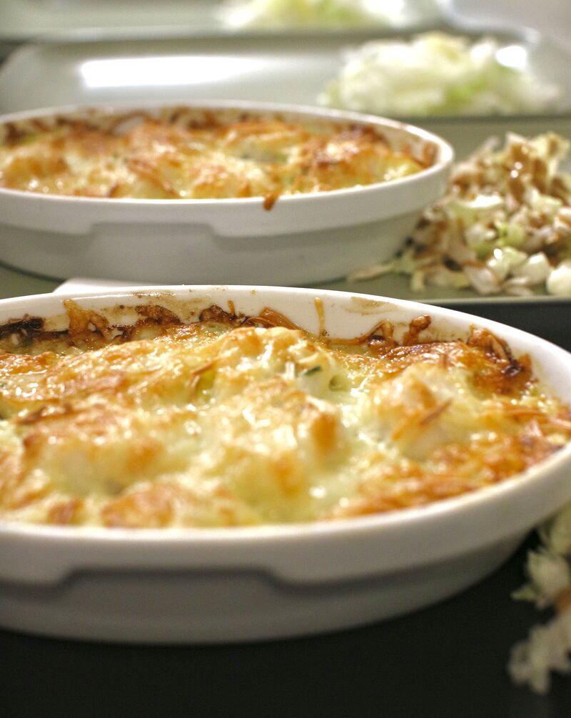 Gratin aux Noix de St Jacques