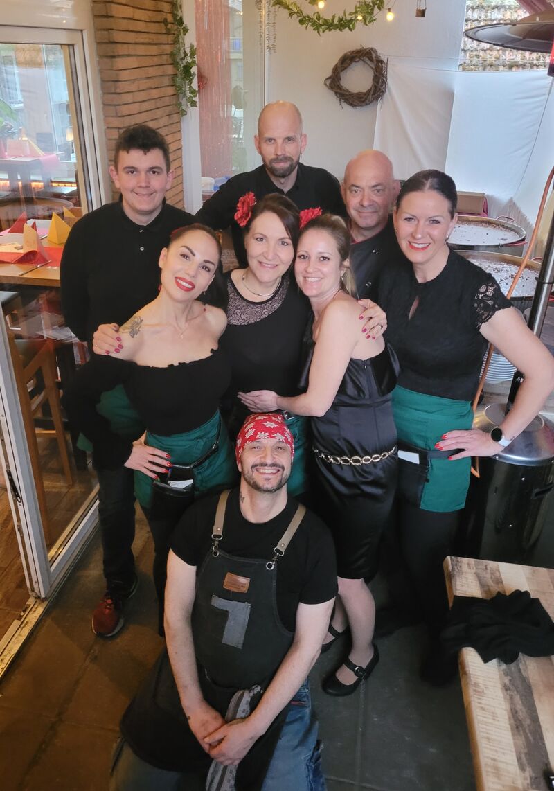 Team mit Herz