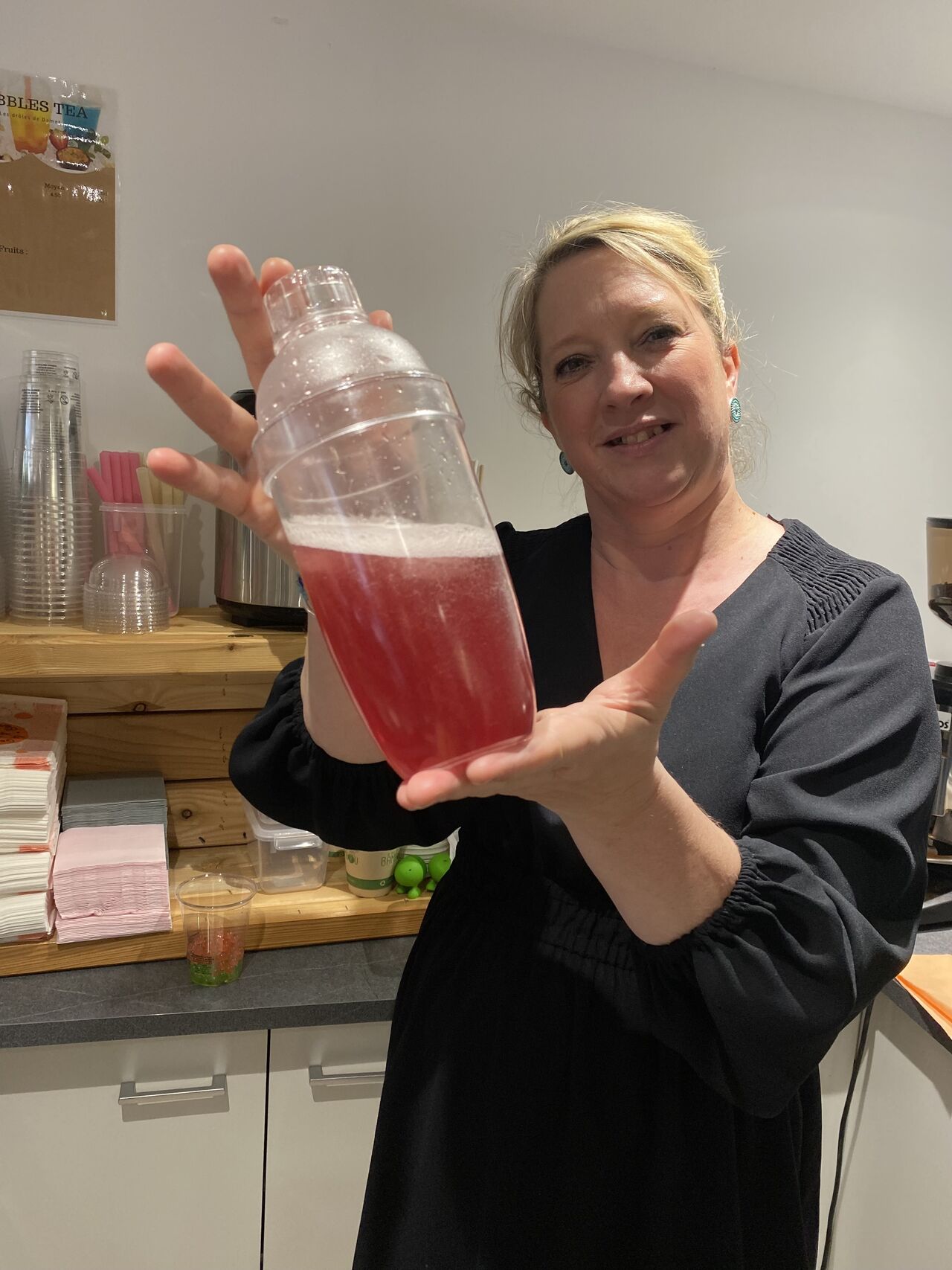 Préparation d'un Bubble Tea !