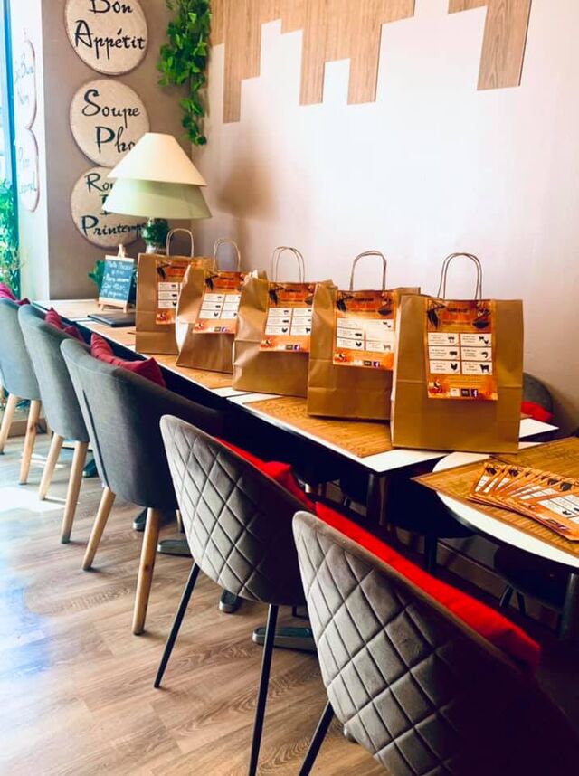 Profitez de l'emporter ou de la livraison