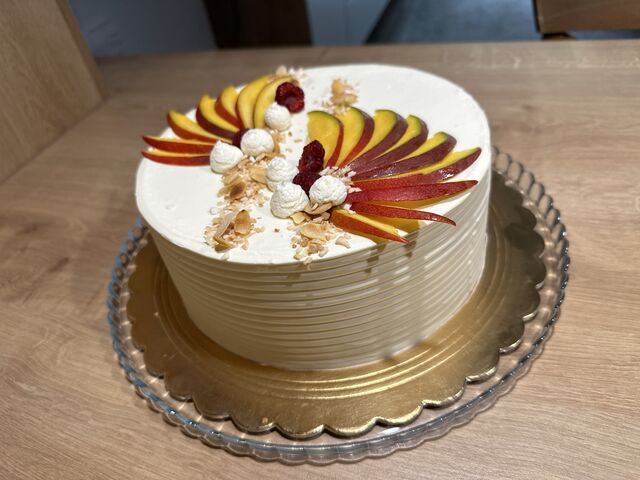 Ciasto musowe mango/kokos