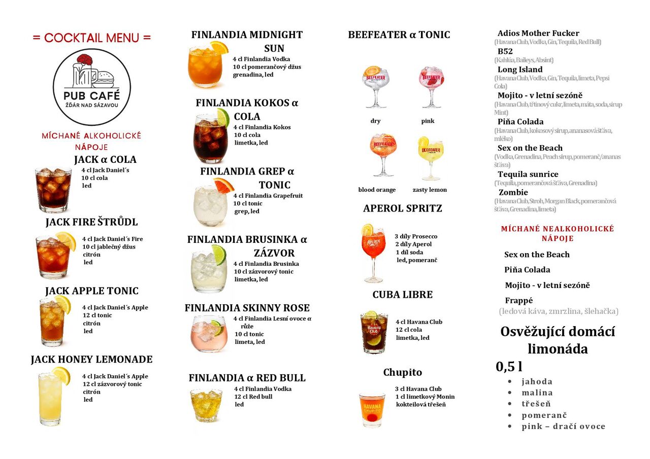 COCKTAIL MENU