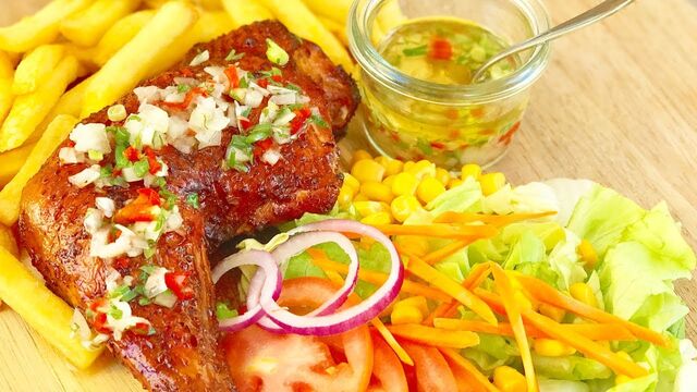 Poulet Grillé à la sauce créole