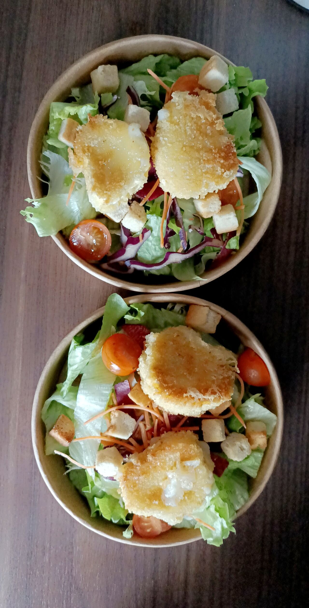 Salade de fromage.