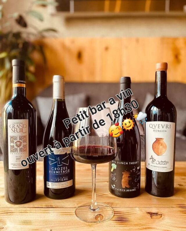 Petit Bar à vin Vendredi et Samedi à partir de 18h30