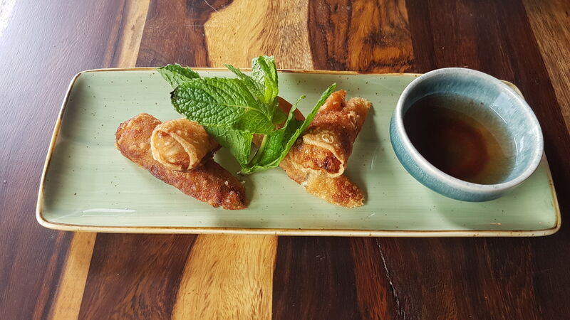 unsere hausgemachten Frühlingsrollen