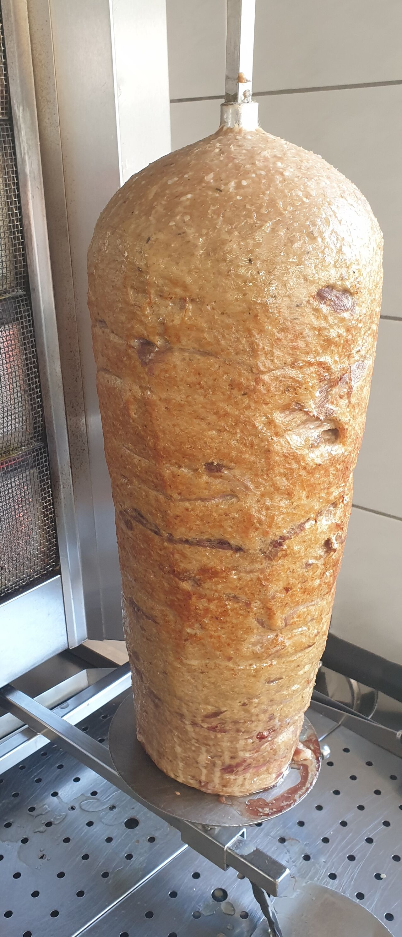 knuspriger Kalbsspieß