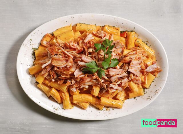 Nudelpfanne mit Dönerfleisch