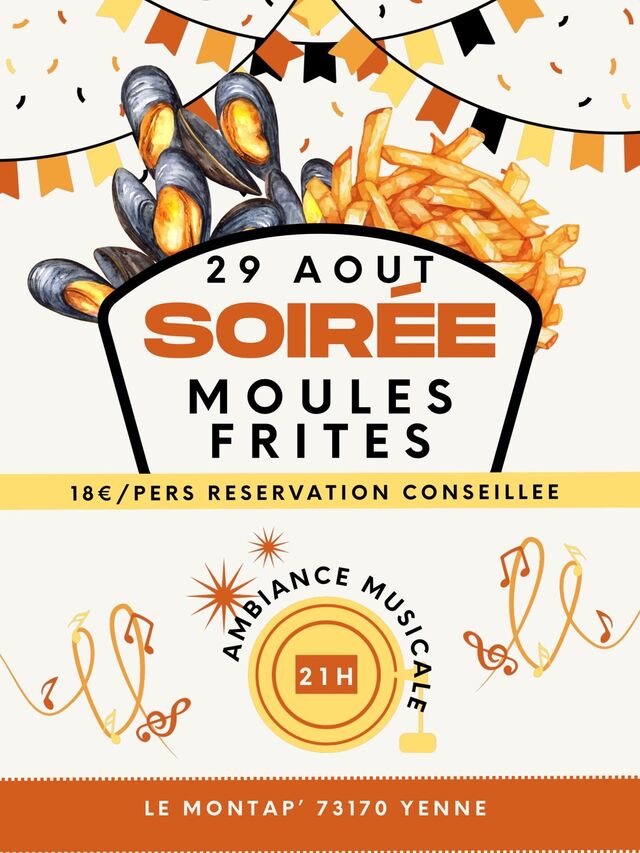 Les soirées moules frites 