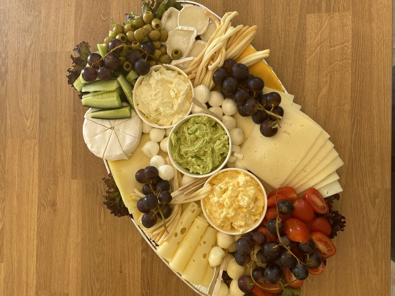 Obložená misa syrová 