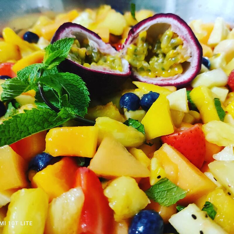 Salade de fruits frais exotiques